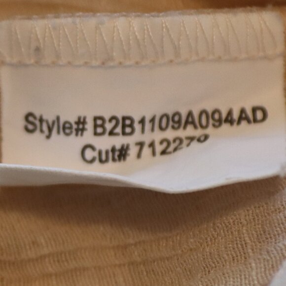 Adiva Lightweight Gauze Sheer Embroidered Sleeveless Blouse  XL Casual Summer - Picture 16 of 16